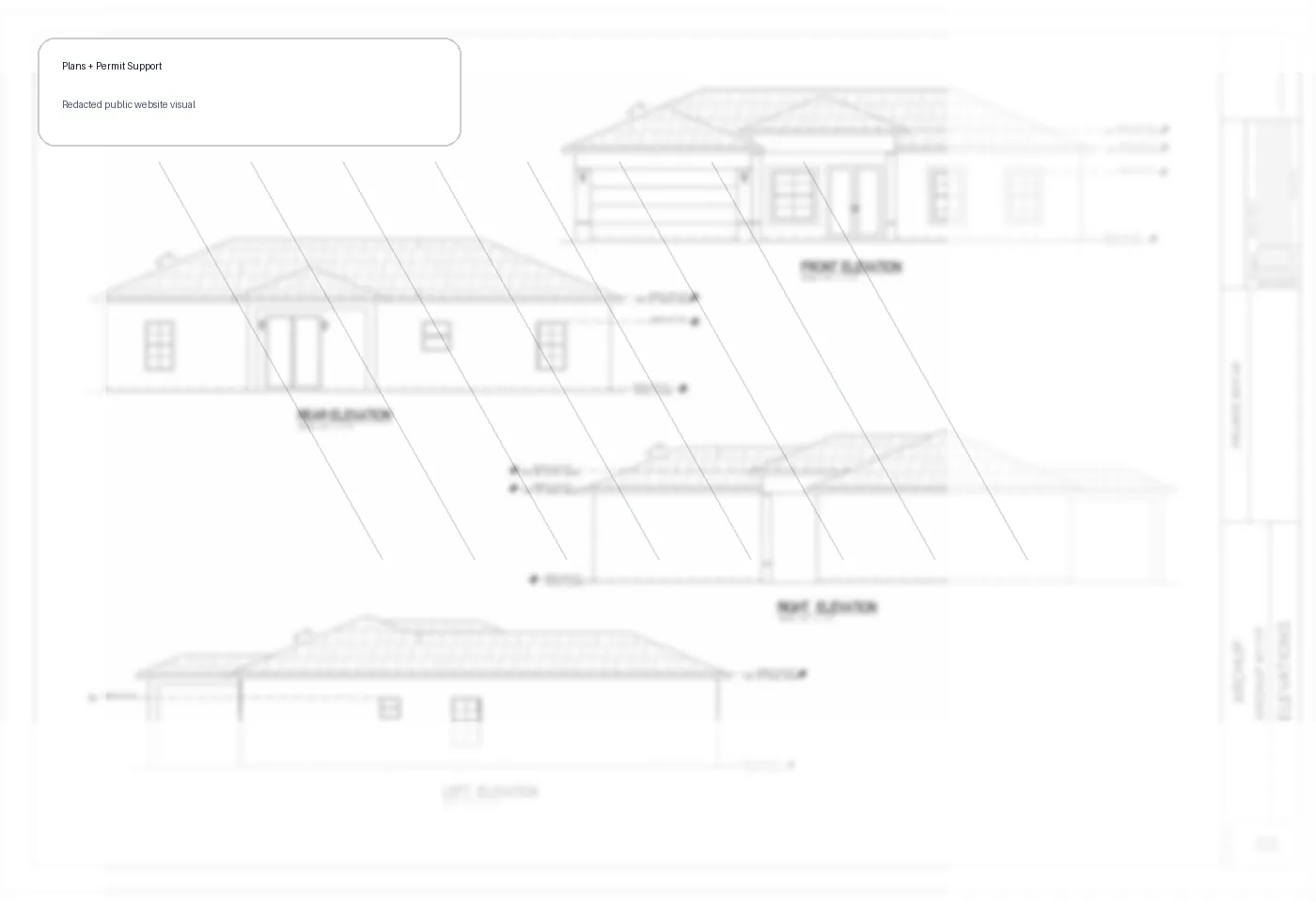 Roof and framing documentation